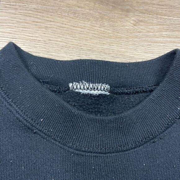 Vintage Miami Dolphins Sweatshirt Mens Large Black Logo 7 NFL Football 1992 - Picture 4 of 10